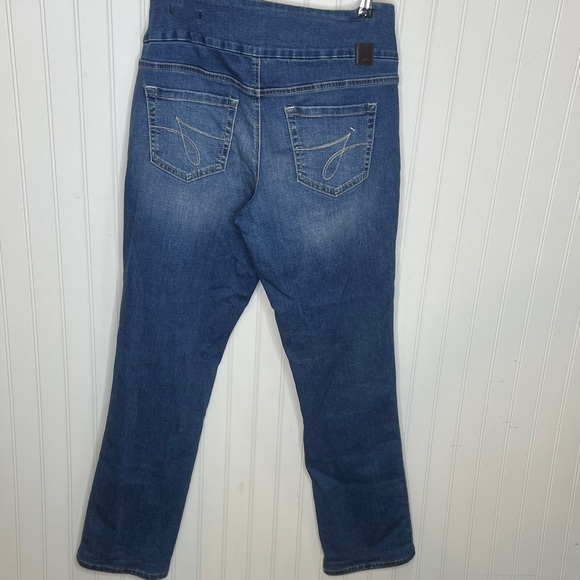 Jag Jeans Women's Dark Blue High Rise Straight Leg Jeans - Picture 8 of 13